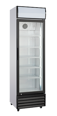 Køleskab med glaslåge SD 416